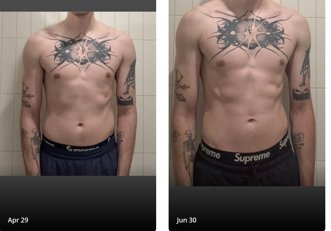 Aidan — Front transformation
